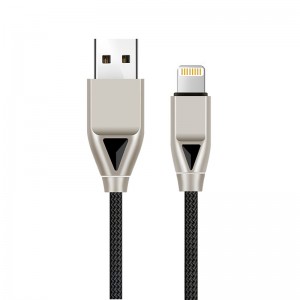 KPS-8449CB สาย USB ไนล่อน - เพชรชนิด -c / โคมไฟ / ไมโคร